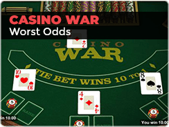 casino table games with the worst odds