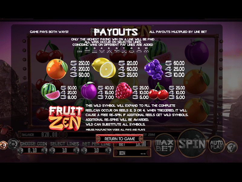 Fruit Zen Slot 6