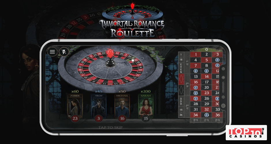 Immortal Romance Roulette