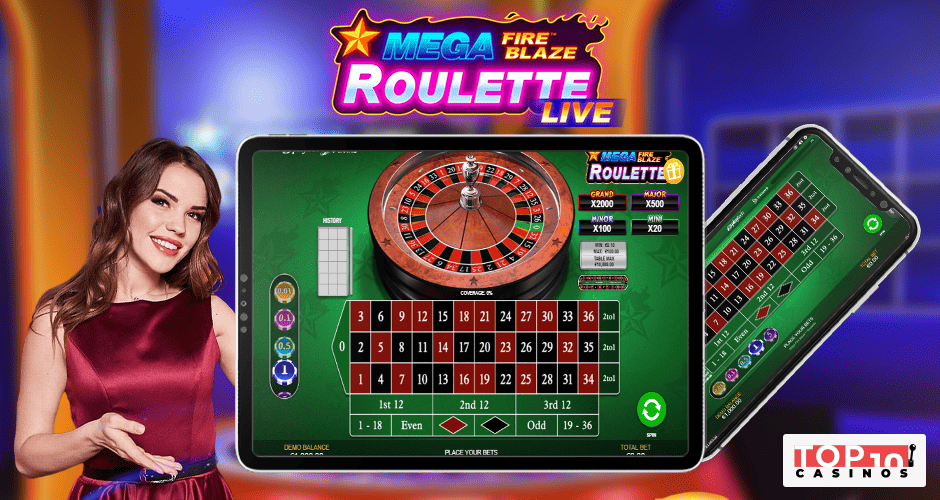 Mega Fire Blaze Roulette