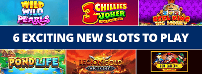 6 exciting new slots to play in early 2025