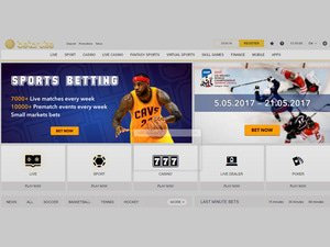 BetCruise Casino website screenshot