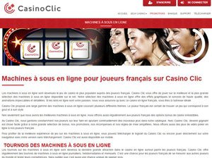 Casino Clic software screenshot