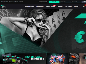 Cbet Casino website screenshot