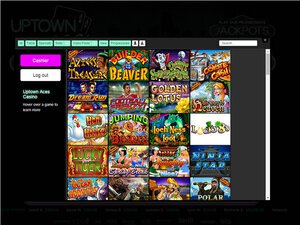 UpTown Aces Casino software screenshot