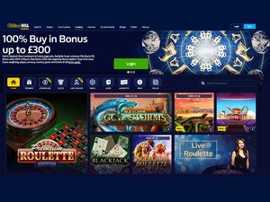 William Hill Casino website screenshot