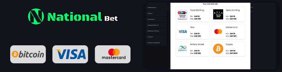 nationalbet casino banking