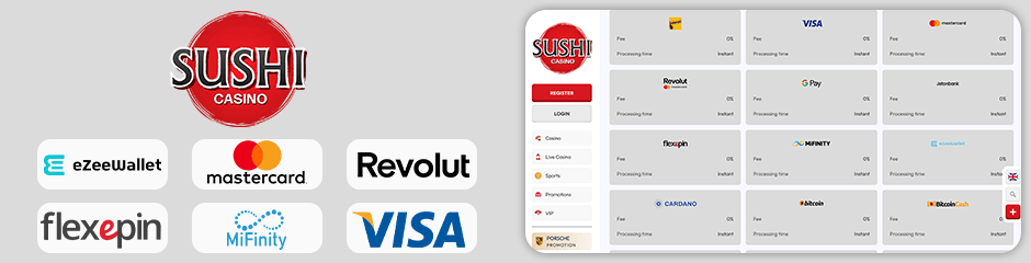 sushi casino banking