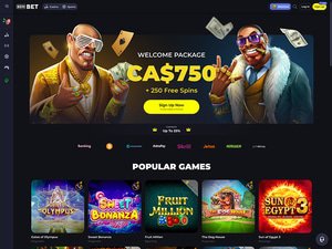 BdmBet Casino website screenshot