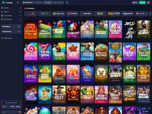 BetNuvo Casino software screenshot