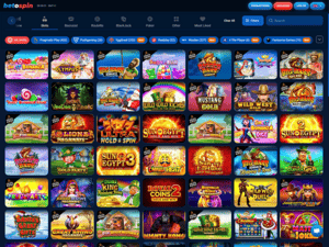 Betospin Casino software screenshot