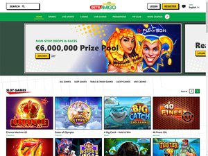 Betsamigo Casino website screenshot