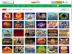 Betsamigo Casino software screenshot