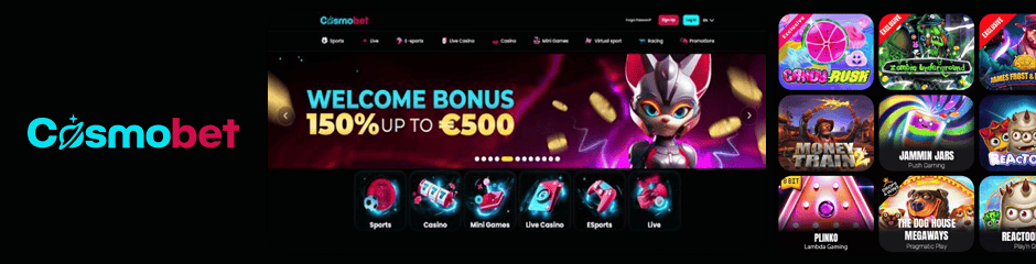 cosmobet casino bonus
