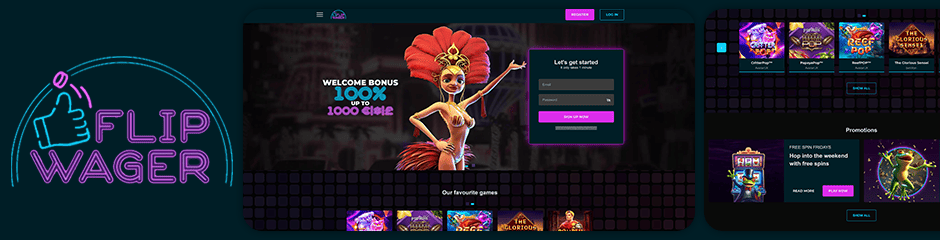 flipwager casino bonus