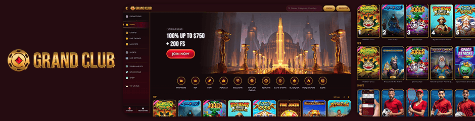 grand club casino bonus