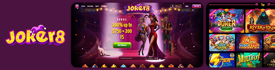 joker8 casino bonus