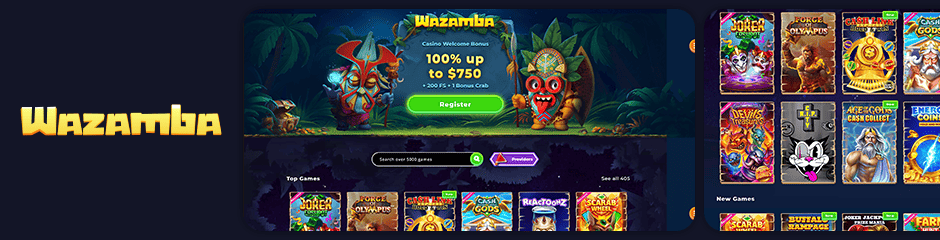 wazamba casino bonus