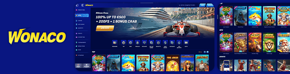 wonaco casino bonus