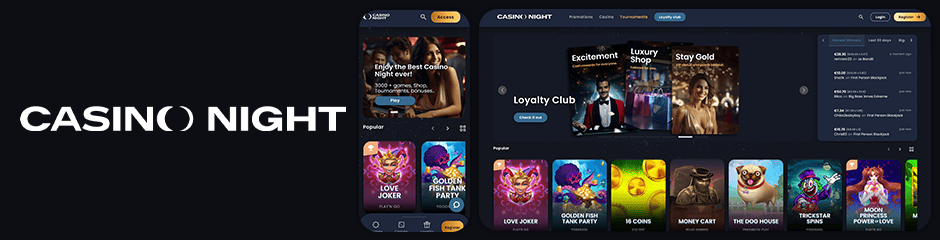 night casino bonus