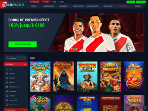 Casinado Casino website screenshot