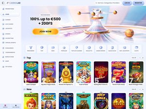 Casinolab Casino website screenshot