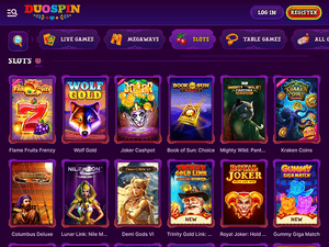 Duospin Casino software screenshot