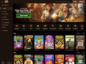 FatPirate Casino website screenshot