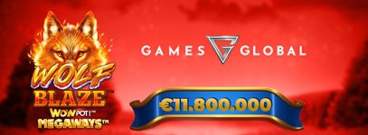 Games Global Celebrates €11.8 Million Progressive Jackpot Win