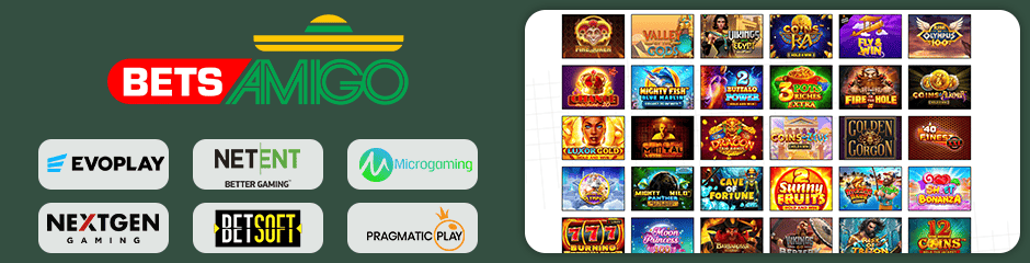 betsamigo casino games and software