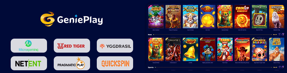 genieplay casino games and software