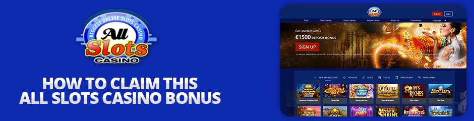 claim all slots casino bonus