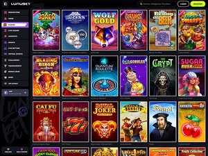 LunuBet Casino software screenshot