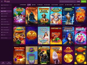 Malina Casino software screenshot