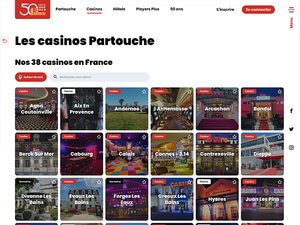 Partouche Casino software screenshot