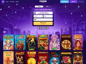 Polestar Casino website screenshot