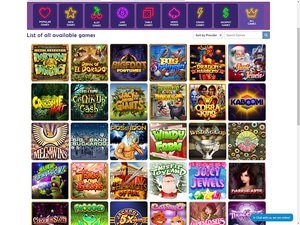ReelFortune Casino software screenshot
