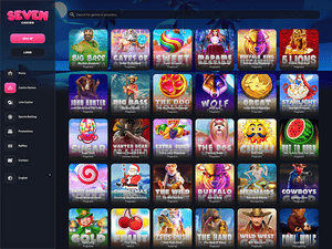 Seven Casino software screenshot