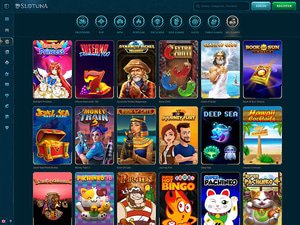 Slotuna Casino software screenshot