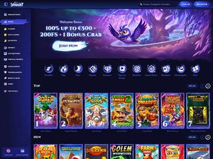 Spinight Casino website screenshot