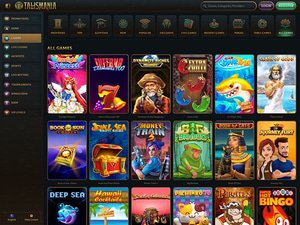 Talismania Casino software screenshot