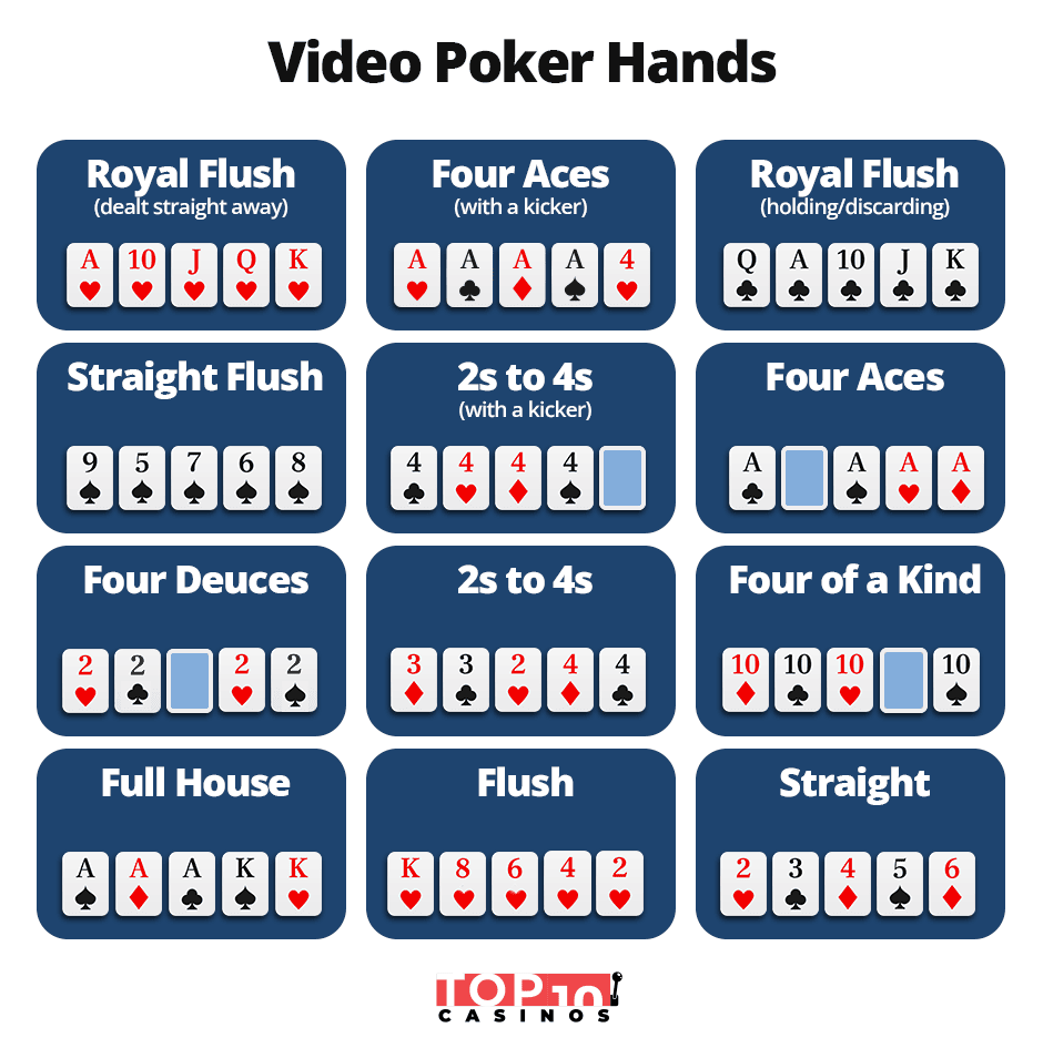 video poker hands