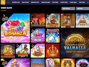 Winolot Casino software screenshot